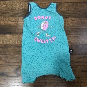 Rags to Raches donut romper